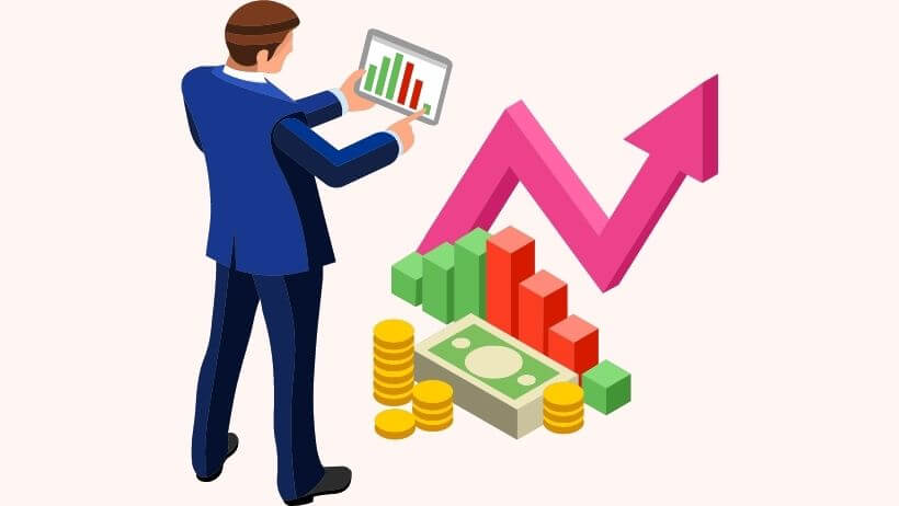 Un homme qui détermine la meilleure stratégie de trading