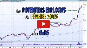 Les POTENTIELS EXPLOSIFS de février 2015 avec GeBS