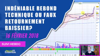 Indéniable rebond technique ou faux retournement baissier? (Suivi hebdo bourse 16 février 2018)