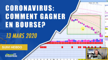 CORONAVIRUS: COMMENT GAGNER EN BOURSE? (Extrait Suivi Hebdo Bourse 13 mars 2020)