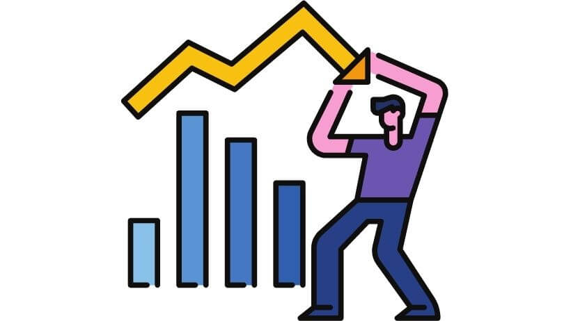 Un trader qui maintient son stop loss