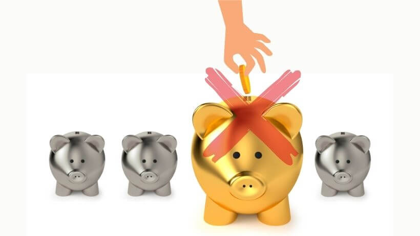 Un investisseur qui met tout son argent sur une seule entreprise