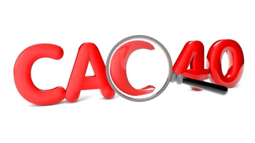 exemple d'indice boursier : le CAC 40